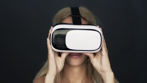 Simulador de Realidade Virtual — Vídeo de Stock