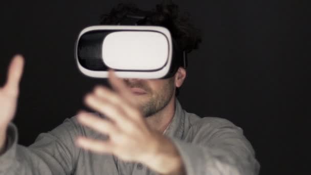 Simulador de Realidade Virtual — Vídeo de Stock