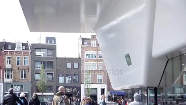 荷兰阿姆斯特丹Stedelijk博物馆 图库视频
