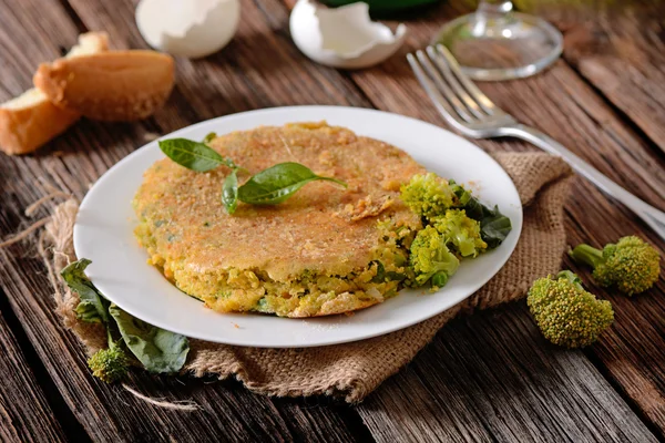 Omelette aux légumes — Photo