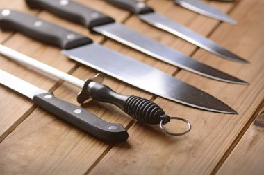 Mutfak bıçakları.