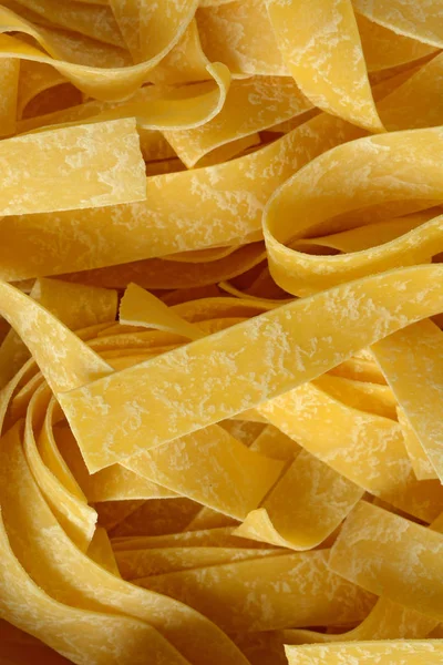 Pappardelle, hagyományos olasz tészták — Stock Fotó