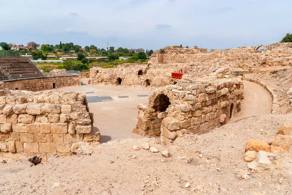 Anfiteatro antigo em Beit Guvrin — Fotografia de Stock