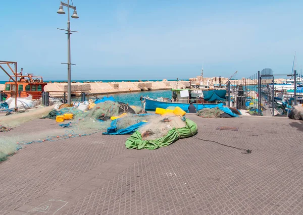 JAFFA - ISRAEL, 10 de abril de 2017: Old Jaffa Port, Tel Aviv, Israel —  Fotos de Stock