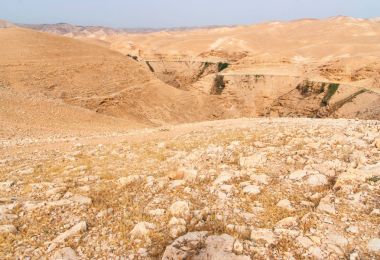 Wadi Qelt Judean Desert St. George Ortodoks Manastırı