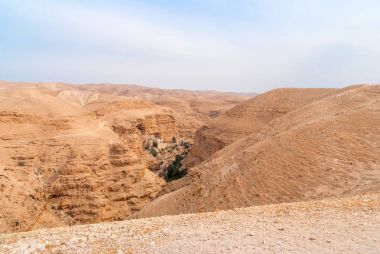 Judean desert Wadi Qelt