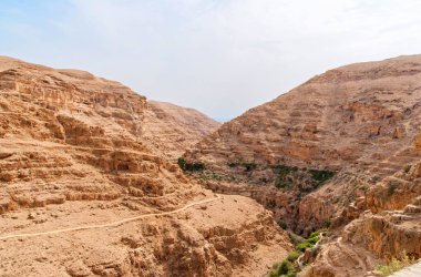 Wadi Qelt Judean Desert St. George Ortodoks Manastırı
