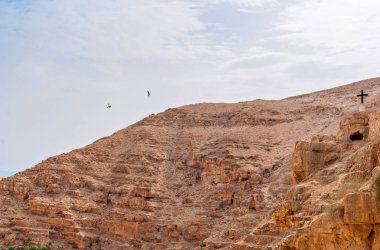 Wadi Qelt Judean Desert St. George Ortodoks Manastırı