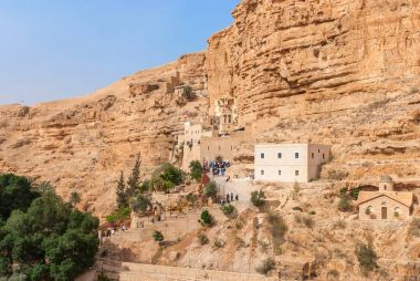 St. George Ortodoks Manastırı Wadi Qelt içinde yer alır.