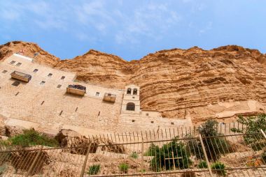 St. George Ortodoks Manastırı Wadi Qelt içinde yer alır.