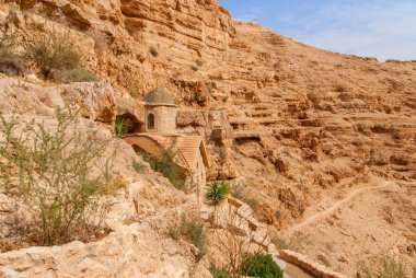 St. George Ortodoks Manastırı Wadi Qelt içinde yer alır.