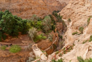 St. George Ortodoks Manastırı Wadi Qelt içinde yer alır.