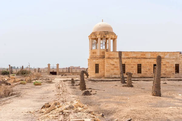 Franciskanska kapell på gränsen mellan Israel och Jordanien — Stockfoto