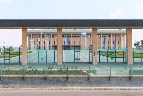 ИЕРУСАЛИМ, ИРАИЛ. 15 апреля 2017 года. Кнессет, парламент Израиля
