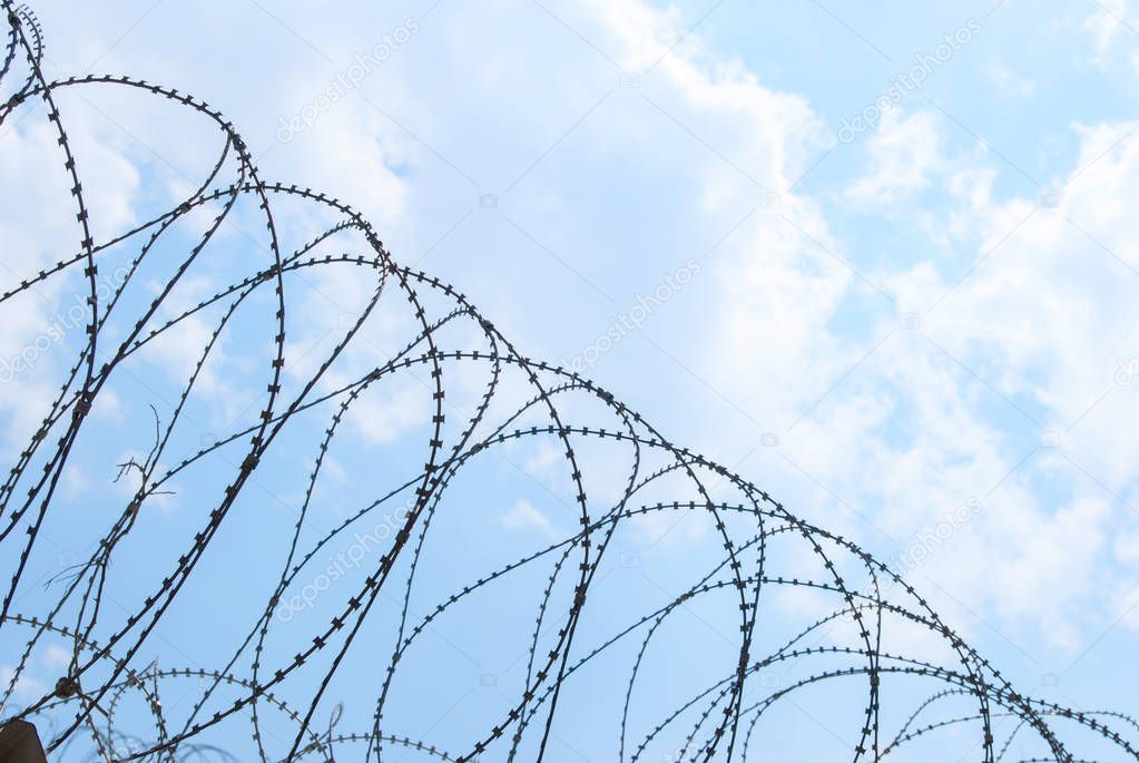 Heavy duty barbed wire
