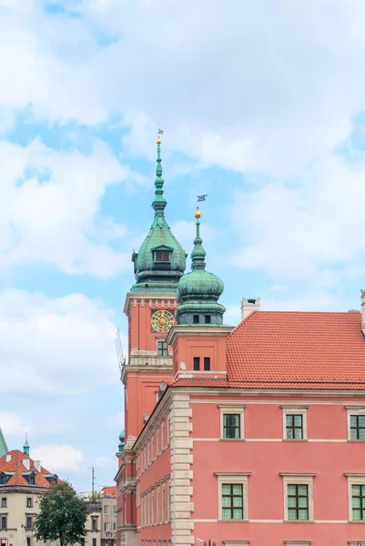 Royal Castle Old Town of Warsaw, ประเทศโปแลนด์ . — ภาพถ่ายสต็อก