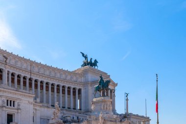 Victor Emmanuel 'in Anıtı: Altare della Patria, Roma, İtalya