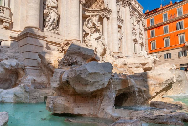 Trevi Fountain, Rome, Italy. Trevi Fountain is one of the main t