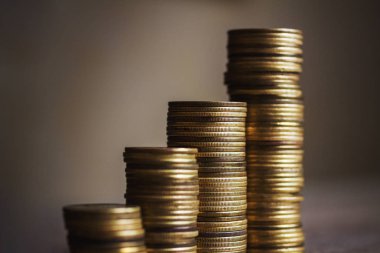 Para, para, finans, iş büyüme co yığını kapat