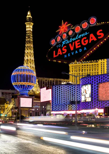 Las Vegas street — Stockfoto