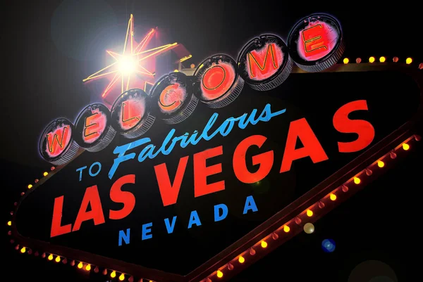 Benvenuti a favolosi Las Vegas — Foto Stock