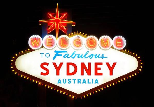 Vítejte Báječné Sydney — Stock fotografie