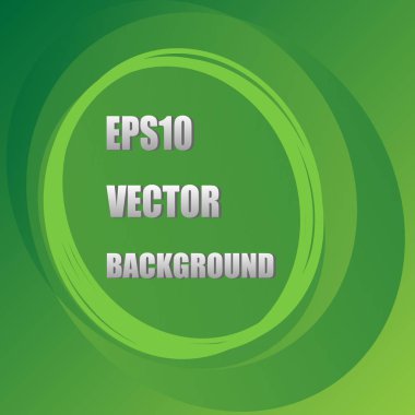 soyut yeşil daire arka plan