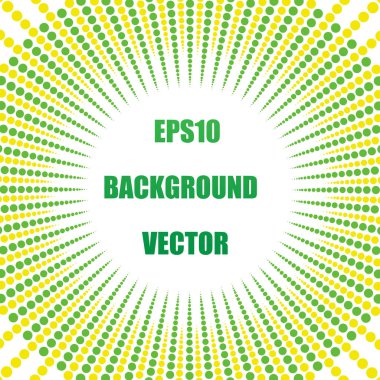 soyut yeşil ve sarı sarmal noktalar arka plan.