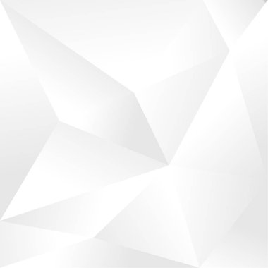 Arka beyaz ve gri geometrik plan. Vektör çizim