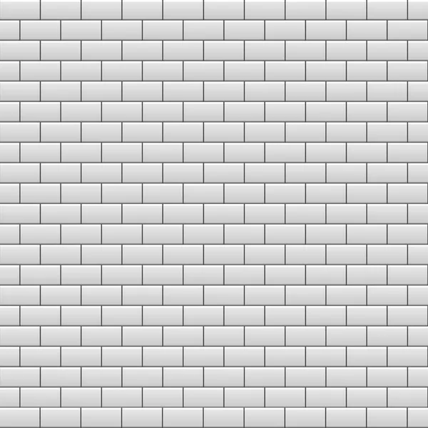 Gray brick wall background. Vector — Stock Vector