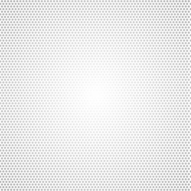 Beyaz arka planda gri noktalar gradyan