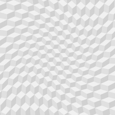 Soyut büküm küp arka plan