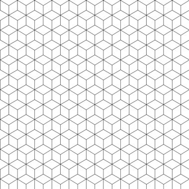 Beyaz arka plan üzerinde geometrik soyut