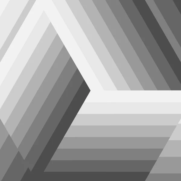 Abstrato tons de cinza fundo hexágono — Vetor de Stock