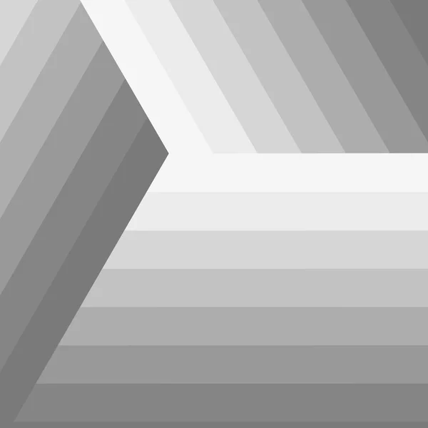 Abstrait gradient gris fond hexagonal — Image vectorielle