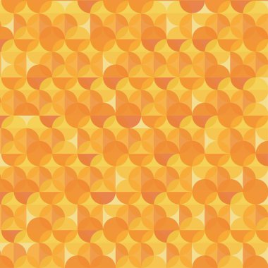 Turuncu modern geometrik arka plan