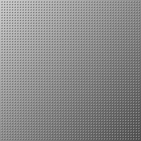 Metallo puntino texture sfondo grigio. Illustrazione vettoriale — Vettoriale Stock