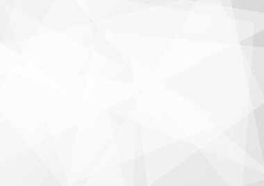 Soyut üçgenler gri arka plan üzerinde ışık ile