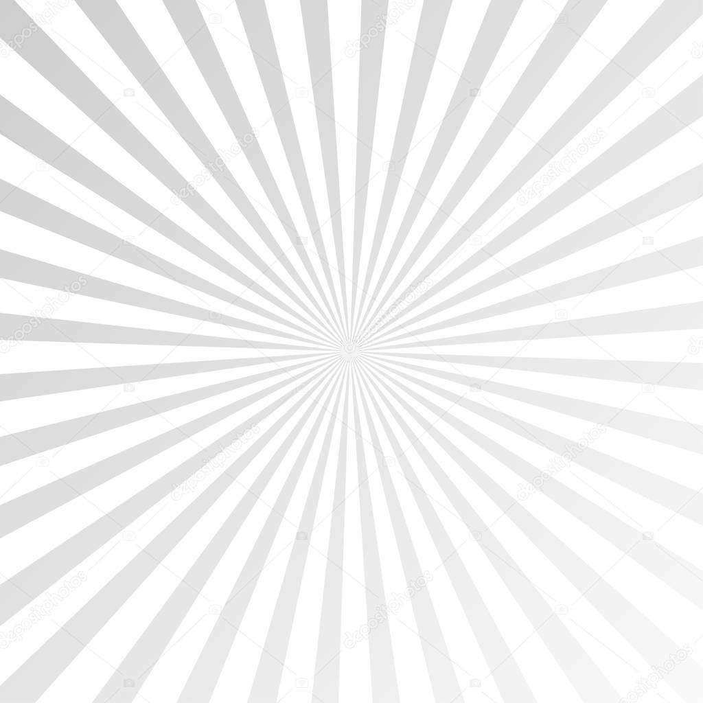 Abstract gray radial background. vector