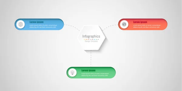 Infografika Prvky Pro Svá Obchodní Data Možnosti Díly Kroky Časové — Stockový vektor