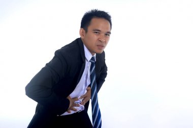 Fotoğraf resim giyinme, yakışıklı çekici genç Asyalı işadamı onun gömlek kol düğmesi. Formal giyim çalışmaya hazır