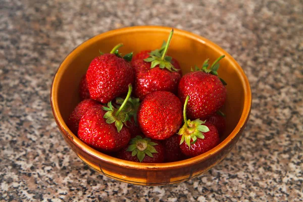 Frescura de morango de verão — Fotografia de Stock