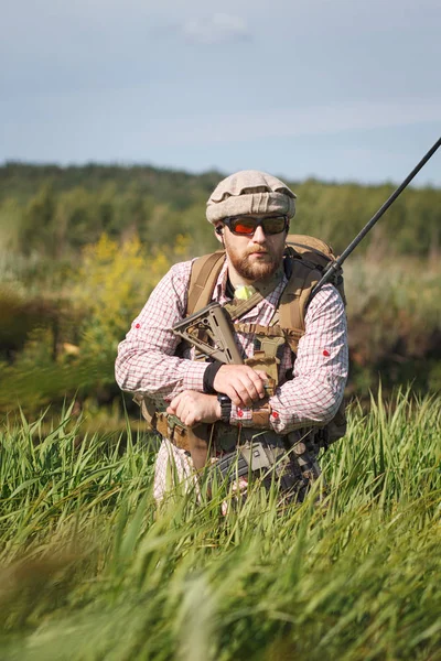 US Army strikeball airsoft warrior — Stock Photo, Image