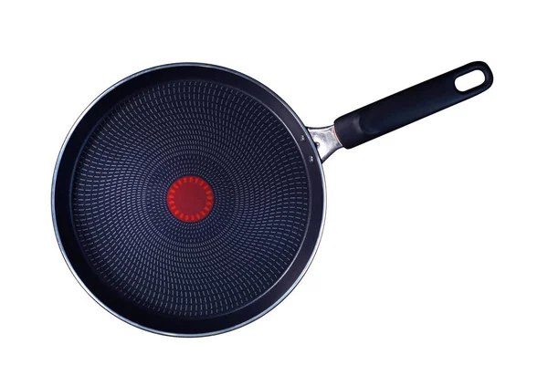 Frying Pan Non Stick Coating Isolated White — Stock Photo, Image