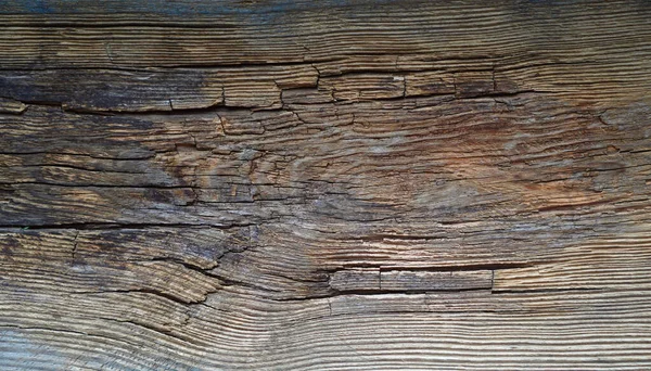 Cracked Weathered Wood Timber Background Texture — Stock Photo, Image