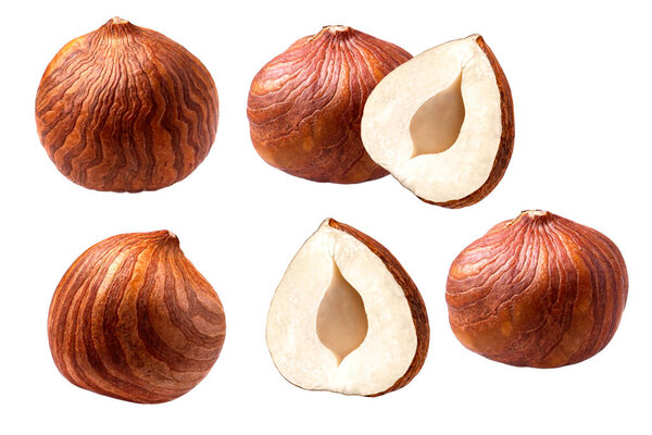 Перфектные орехи выкладывают на белый. Ready for clip path
