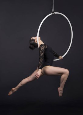 Hava acrobat içinde belgili tanımlık çalmak.