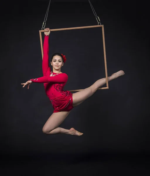 Hava trapez Acrobat'ta.