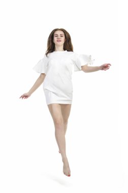 Yazlık elbiseli kız..