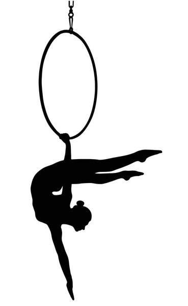 Hava acrobat içinde belgili tanımlık çalmak.